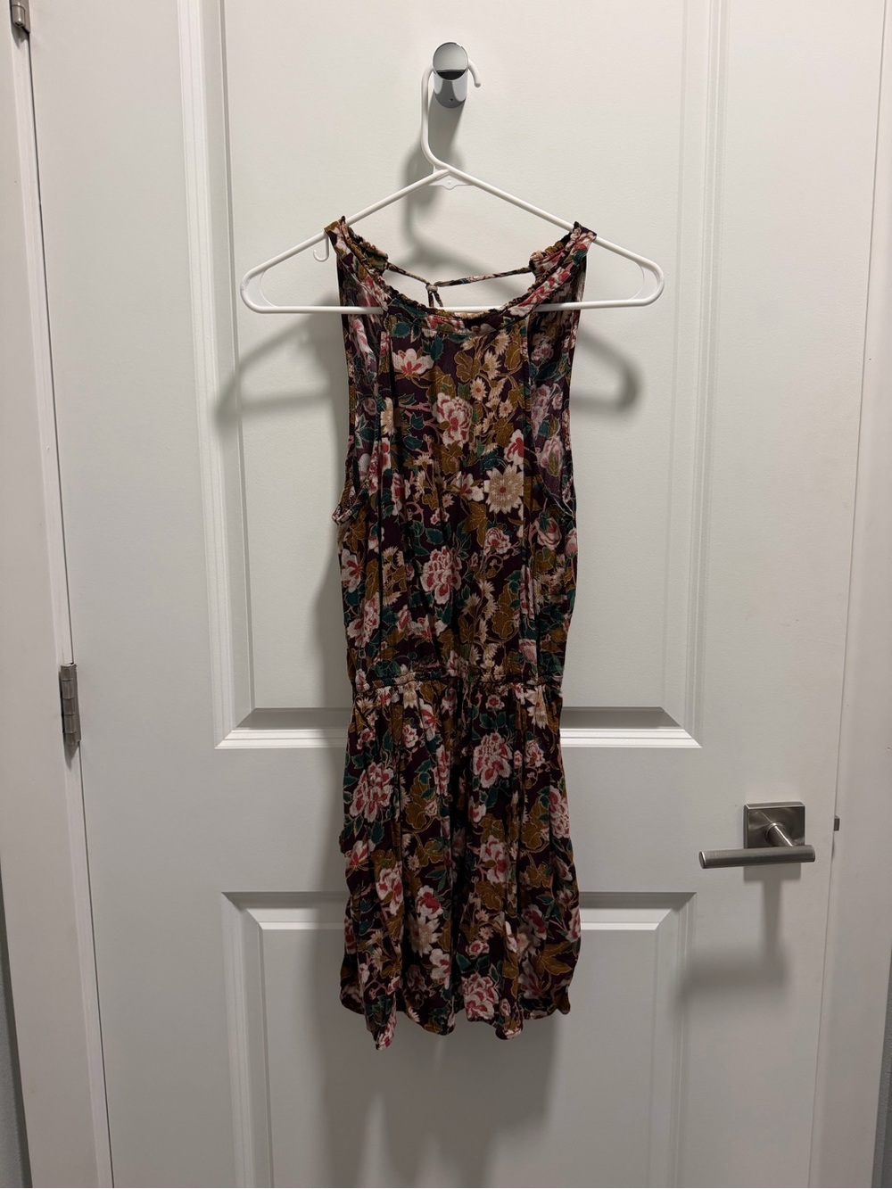 American Eagle Outfitters Brown Floral Mini Dress